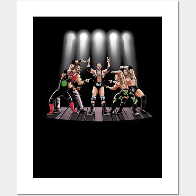 Scott Hall The Kliq Wall Art by Holman